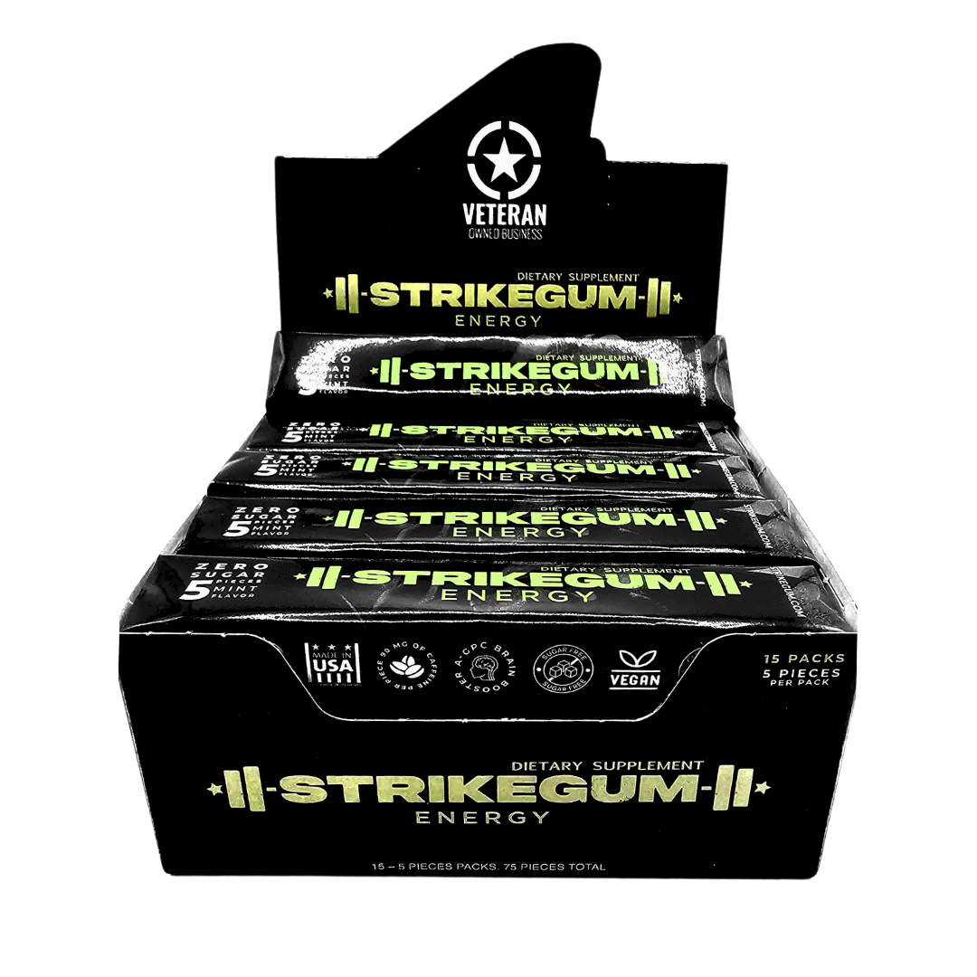 Strike Premium Energy Gum - Tray - view 2