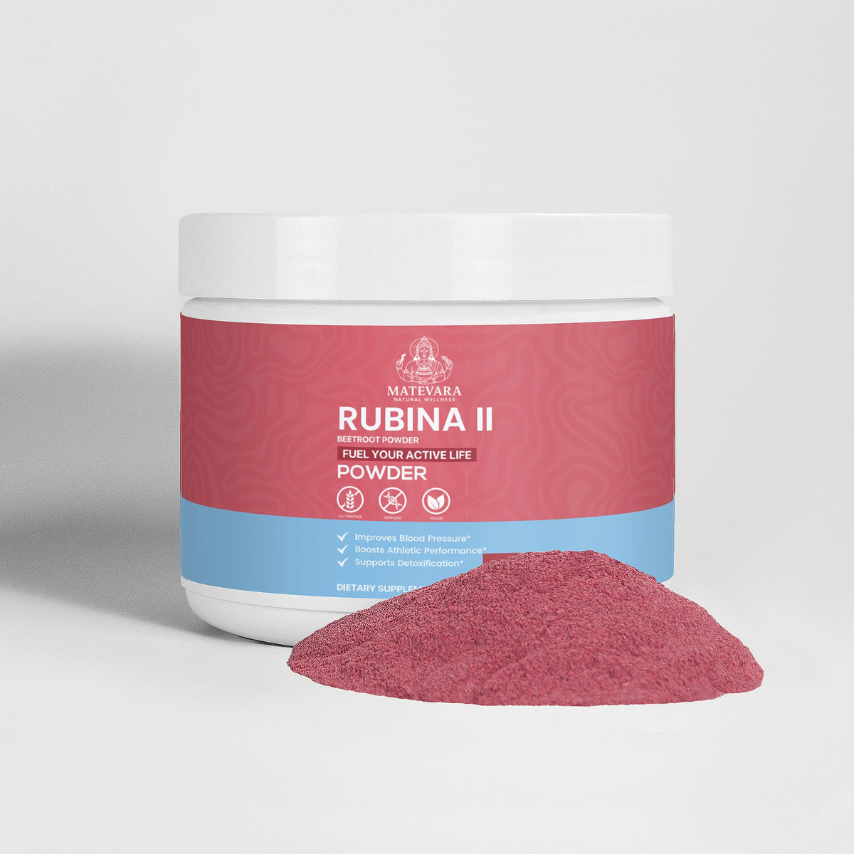 Rubina II Beetroot Powder |Circulation Support - 3.44 oz - view 3