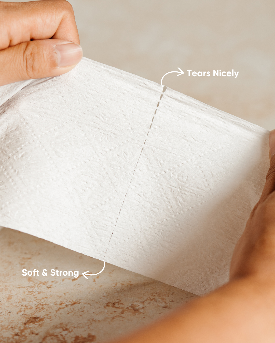 Caretta - 100% Bamboo 3-Ply Toilet Paper (36 Rolls) - view 3
