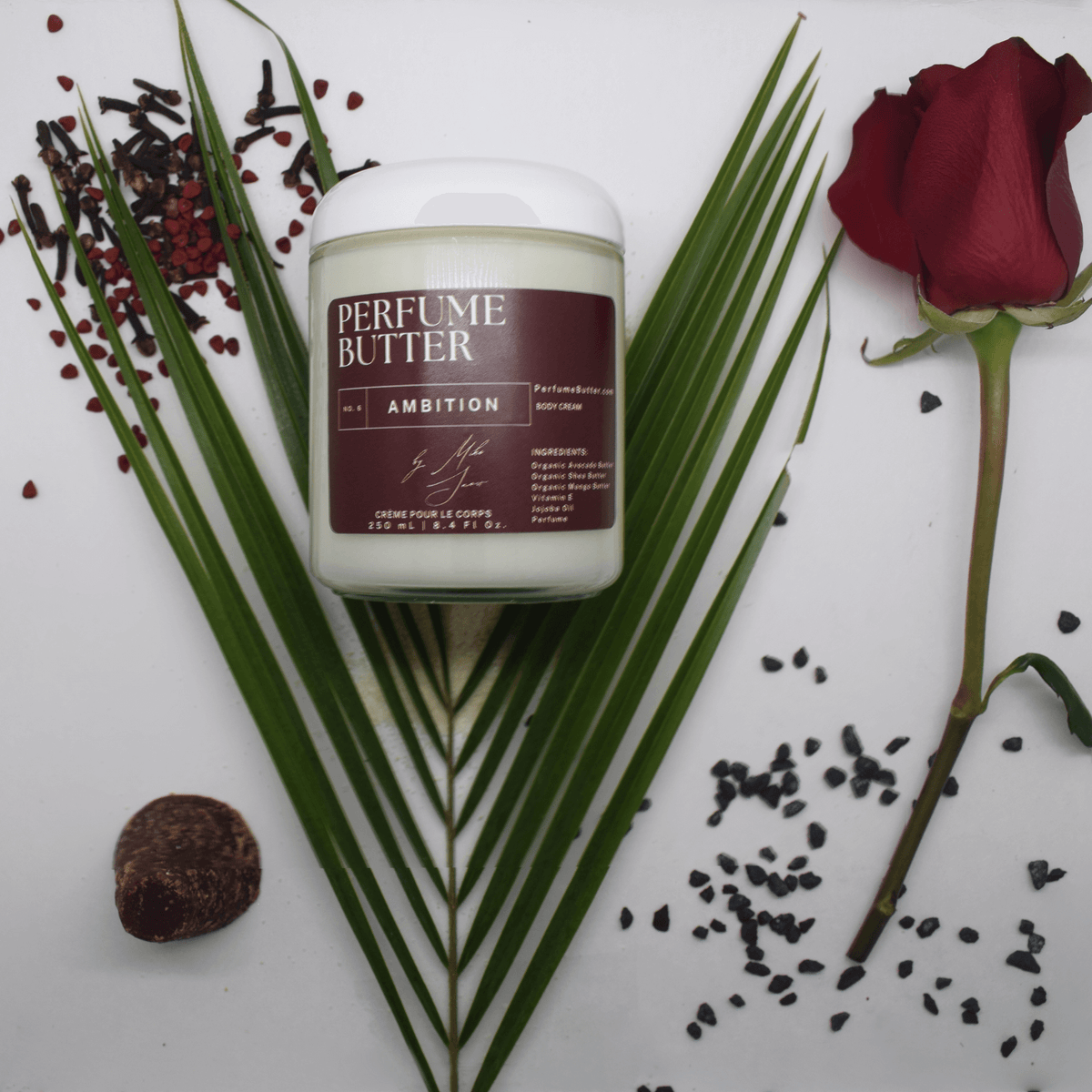 AMBITION – The Luxury Body Butter Perfume | Long-Lasting Fragrance Moisturizing Scent | Smooth Hydrating Skin Perfume | Premium Daily Wear | Perfume Butter — CB