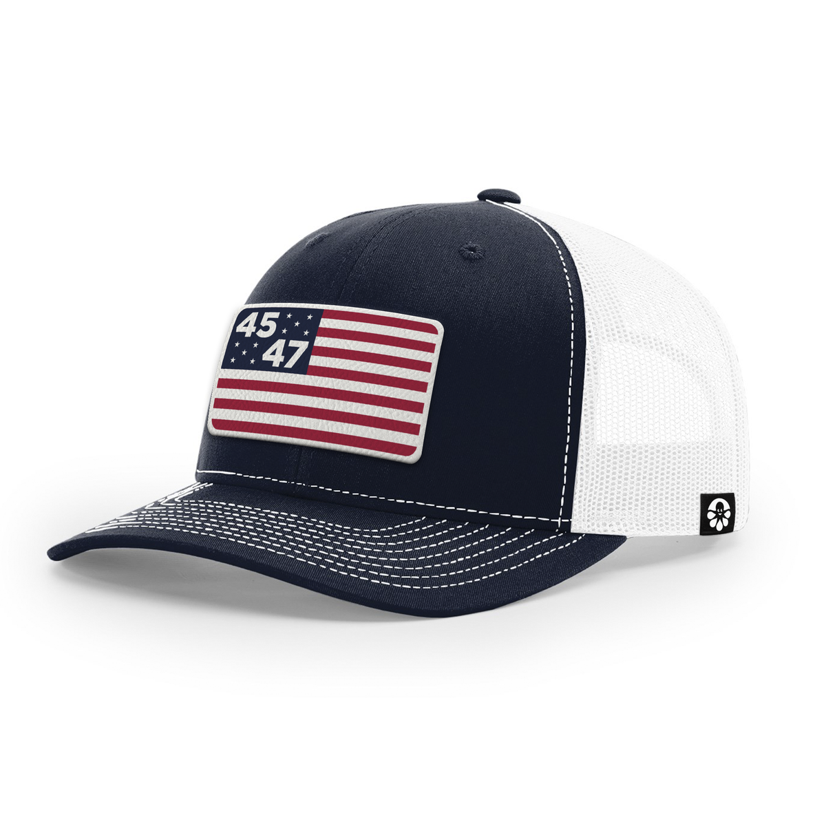 45th & 47th President Flag Hat - view 2