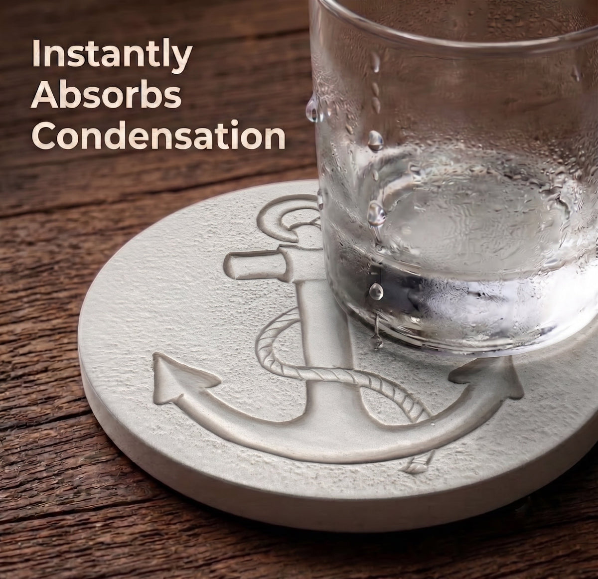 Anchor Drink Coasters — McCarter Coasters