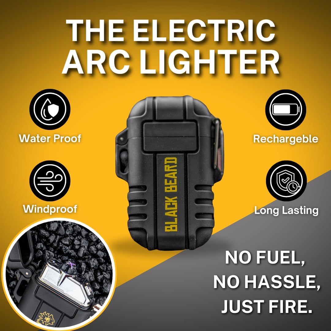 Black Beard Arc Lighter - view 2