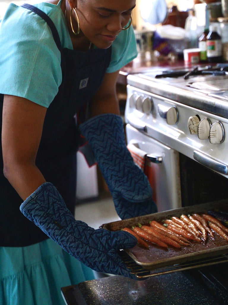 EL HERRINGBONE OVEN MITT (LARGE) - view 2