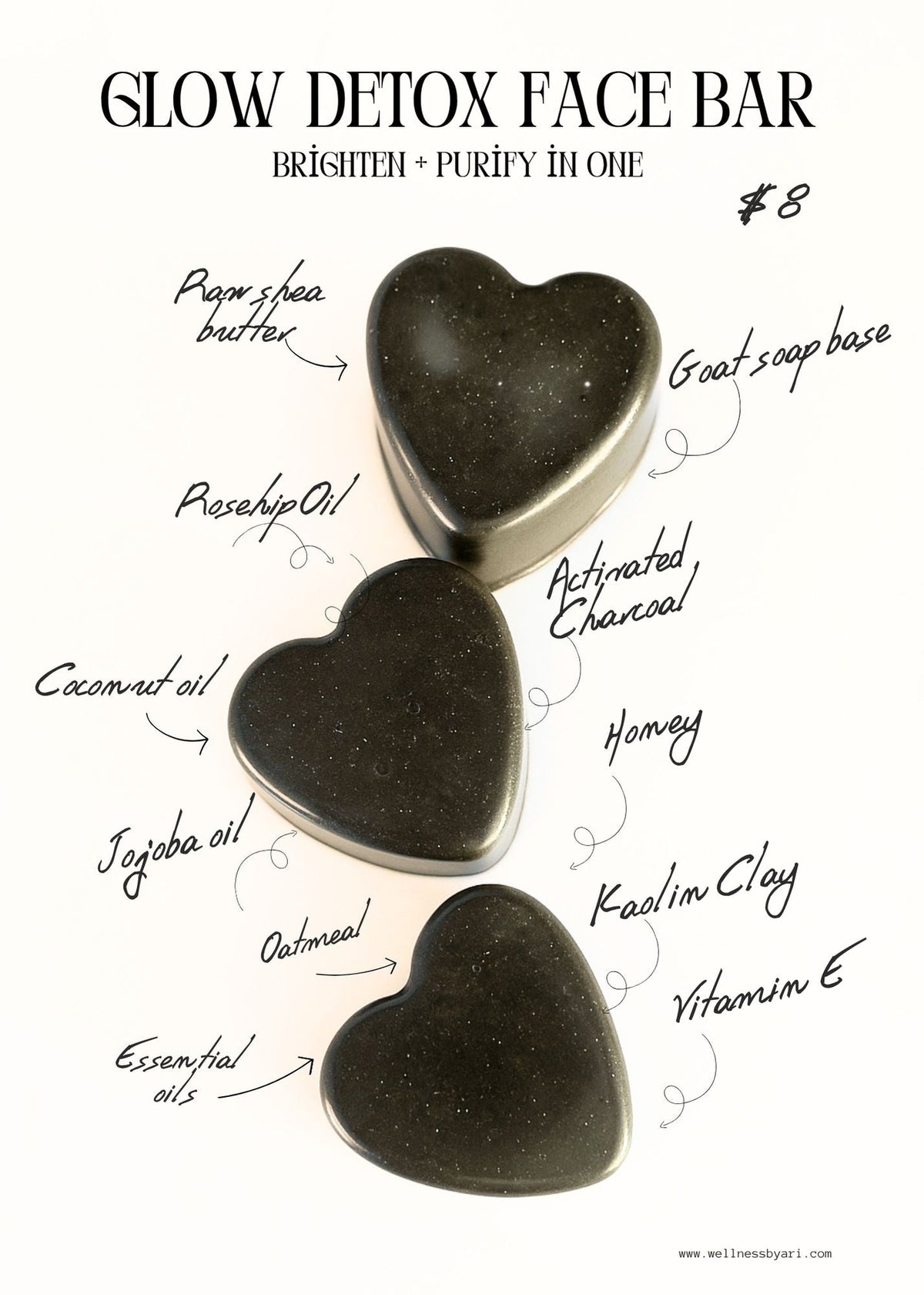 CHARCOAL GOAT MILK FACE SOAP - view 4