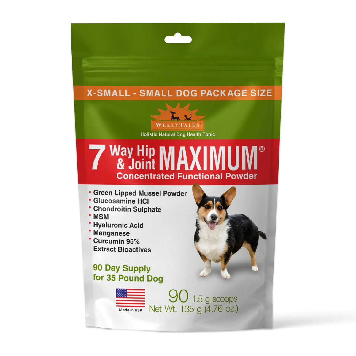 7 Way Hip & Joint MAXIMUM Dog Joint Supplement Made in USA