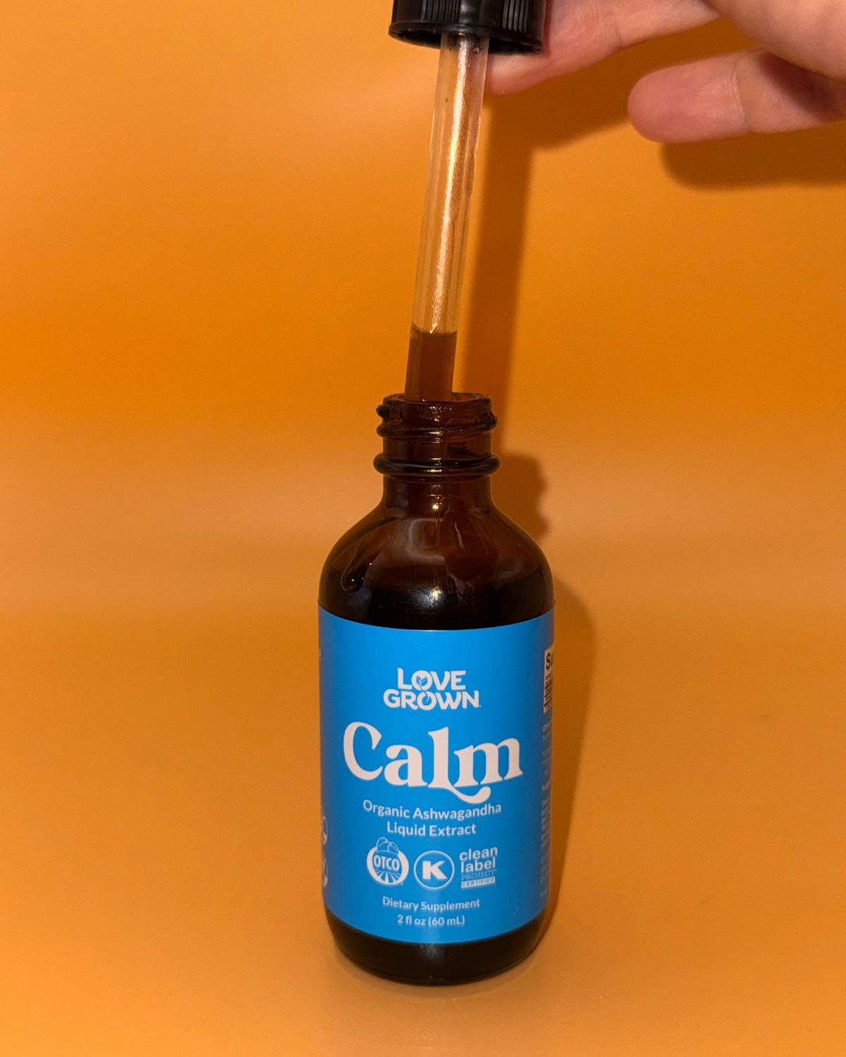 Organic Ashwaganda WellDrops Tincture - view 2
