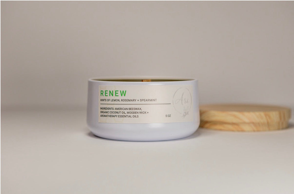 RENEW - 5 OZ - WOODEN WICK