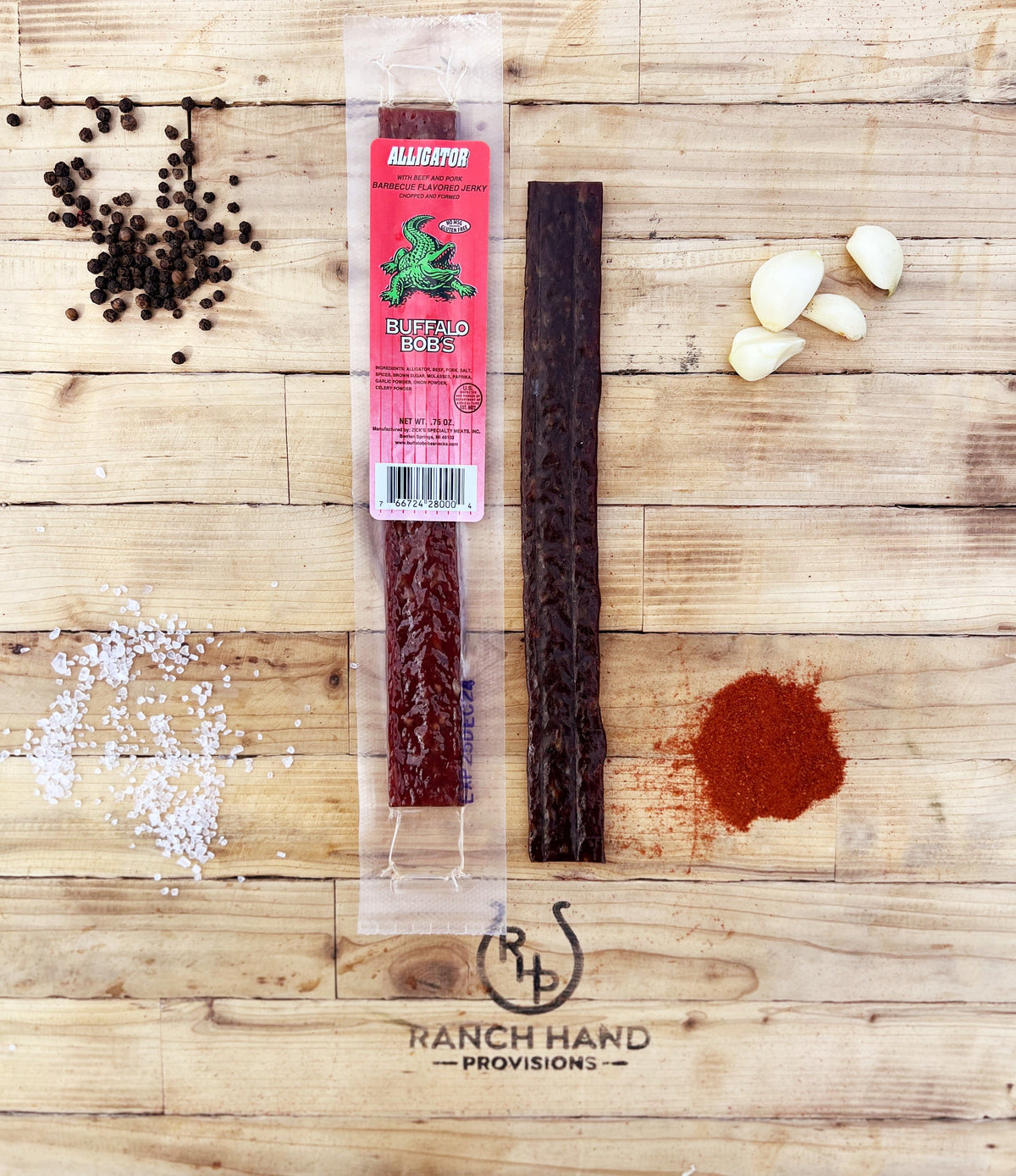 Alligator Jerky - BBQ Style