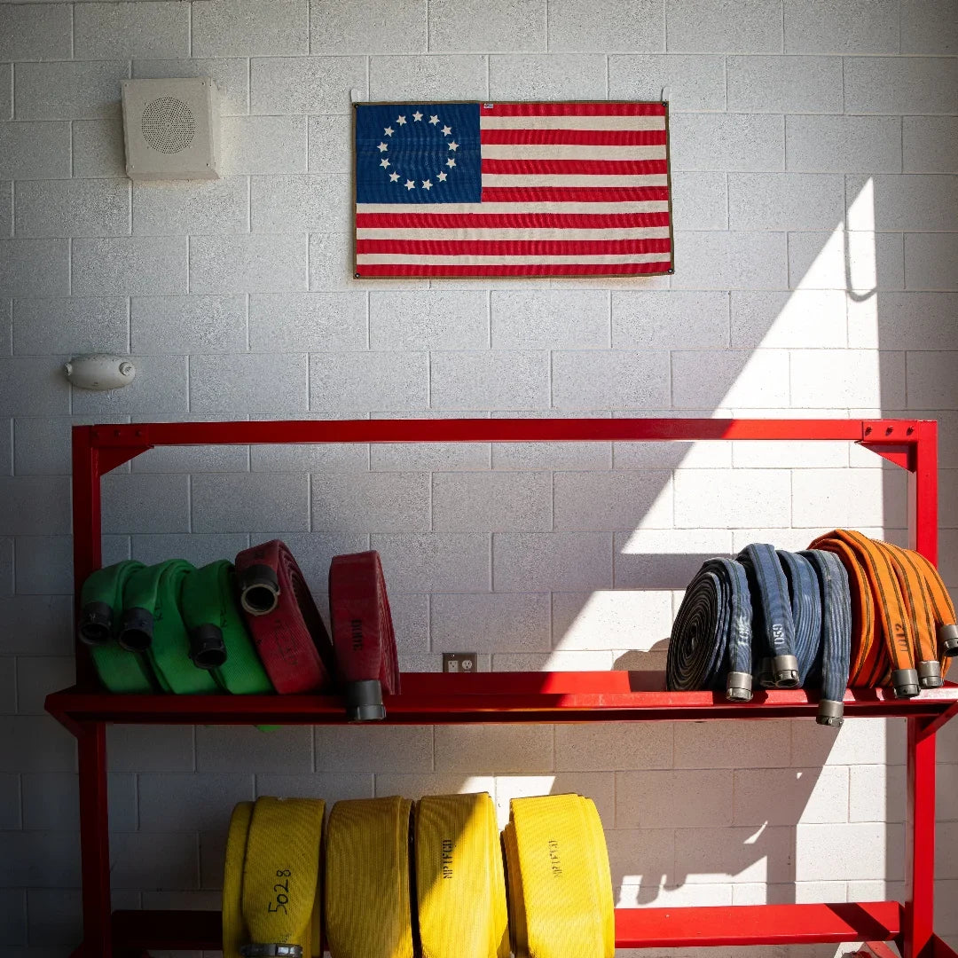 American Flag - Fire Hose - Betsy Ross - view 3