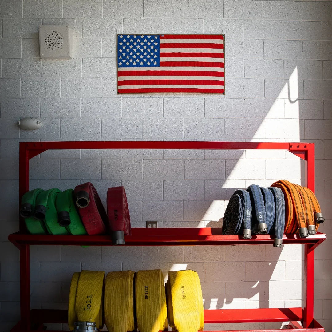 American Flag - Fire Hose - view 8