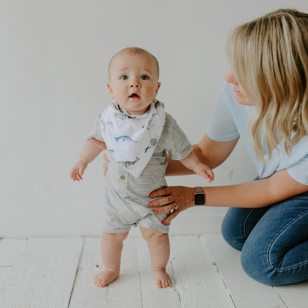 Arctic Bandana Bib Set (8 pack) — Parker Baby Co.