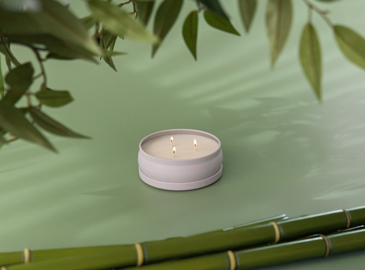 Bamboo 3-Wick Candle - view 2