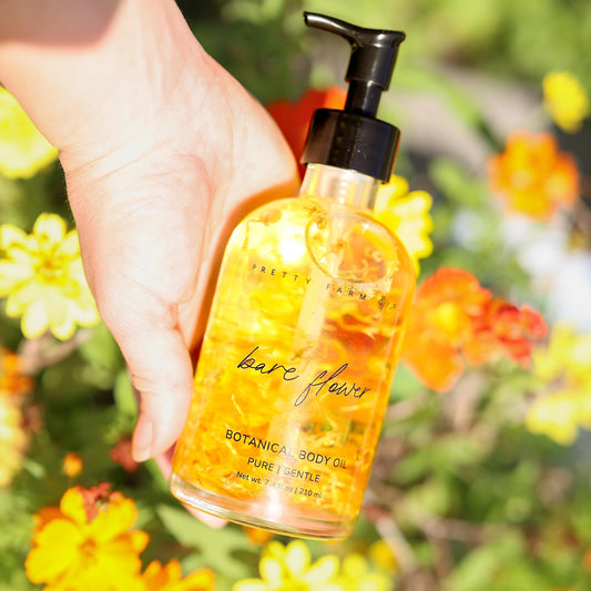 Bare Flower Fragrance-Free Body Oil - view 2