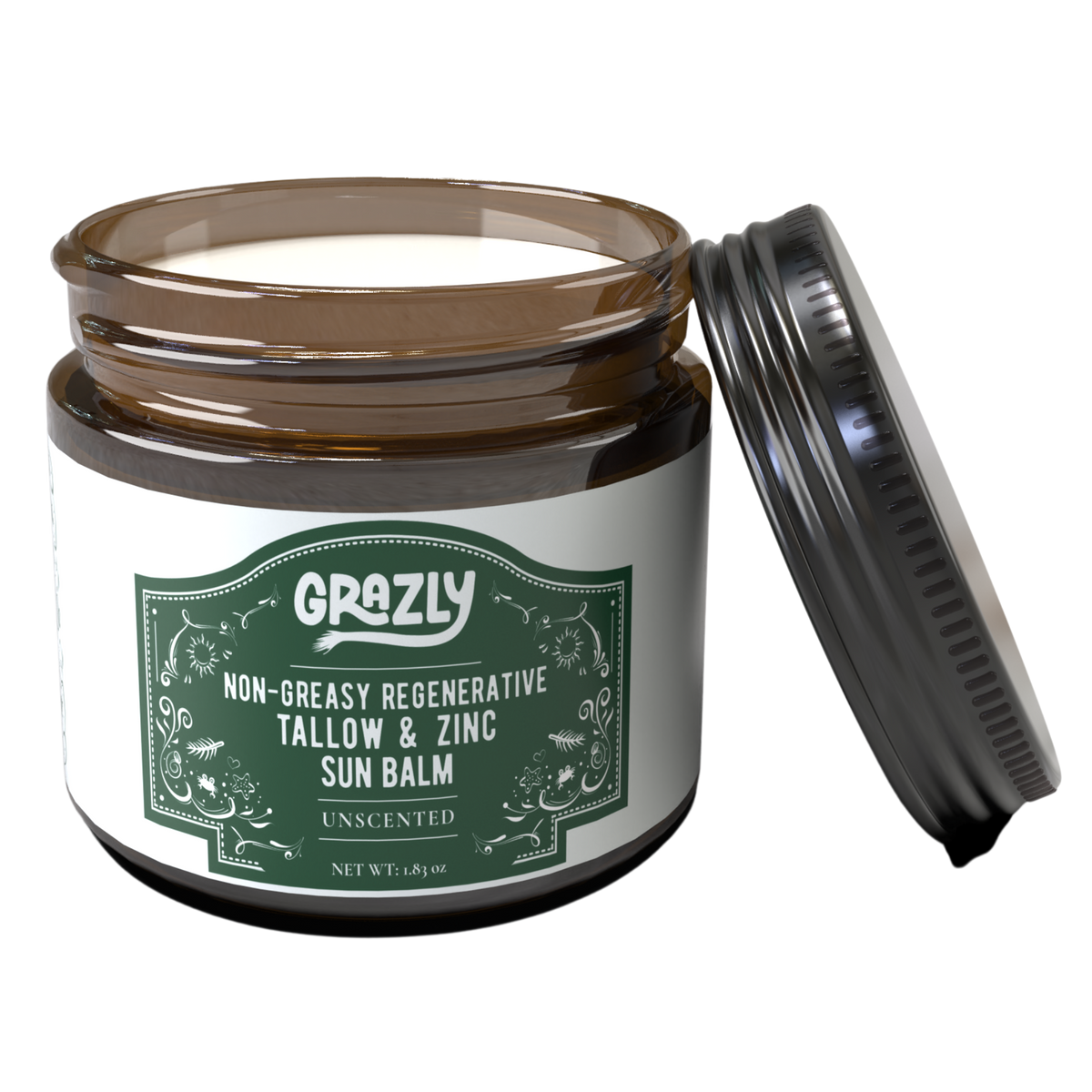 Regenerative Tallow & Zinc Sun Balm - 1 Jar
