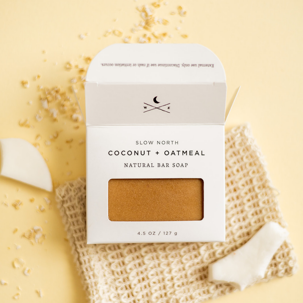 Coconut + Oatmeal - Natural Bar Soap - view 7