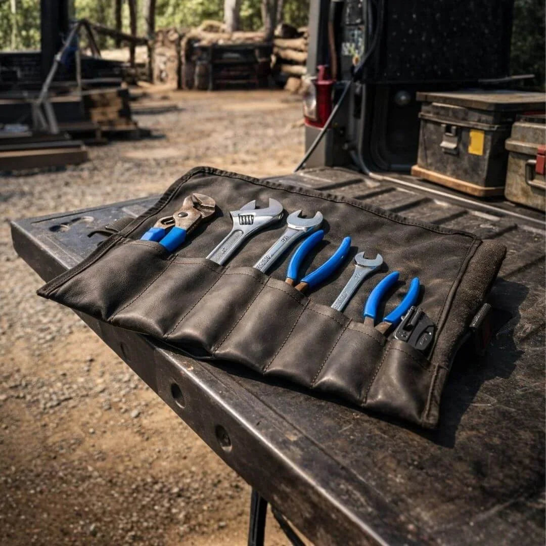 Combat Leather Tool Roll - view 4