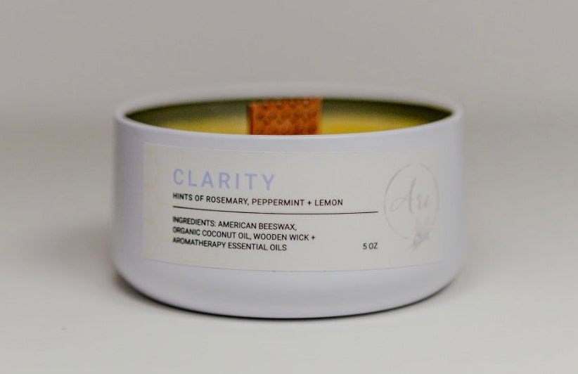 CLARITY - 5 OZ - WOODEN WICK