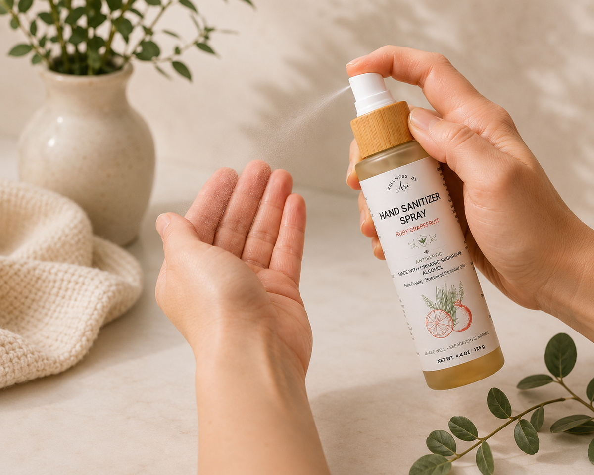 Ruby Grapefruit Natural Hand Sanitizer Spray - 70% Ethyl Alcohol - view 3