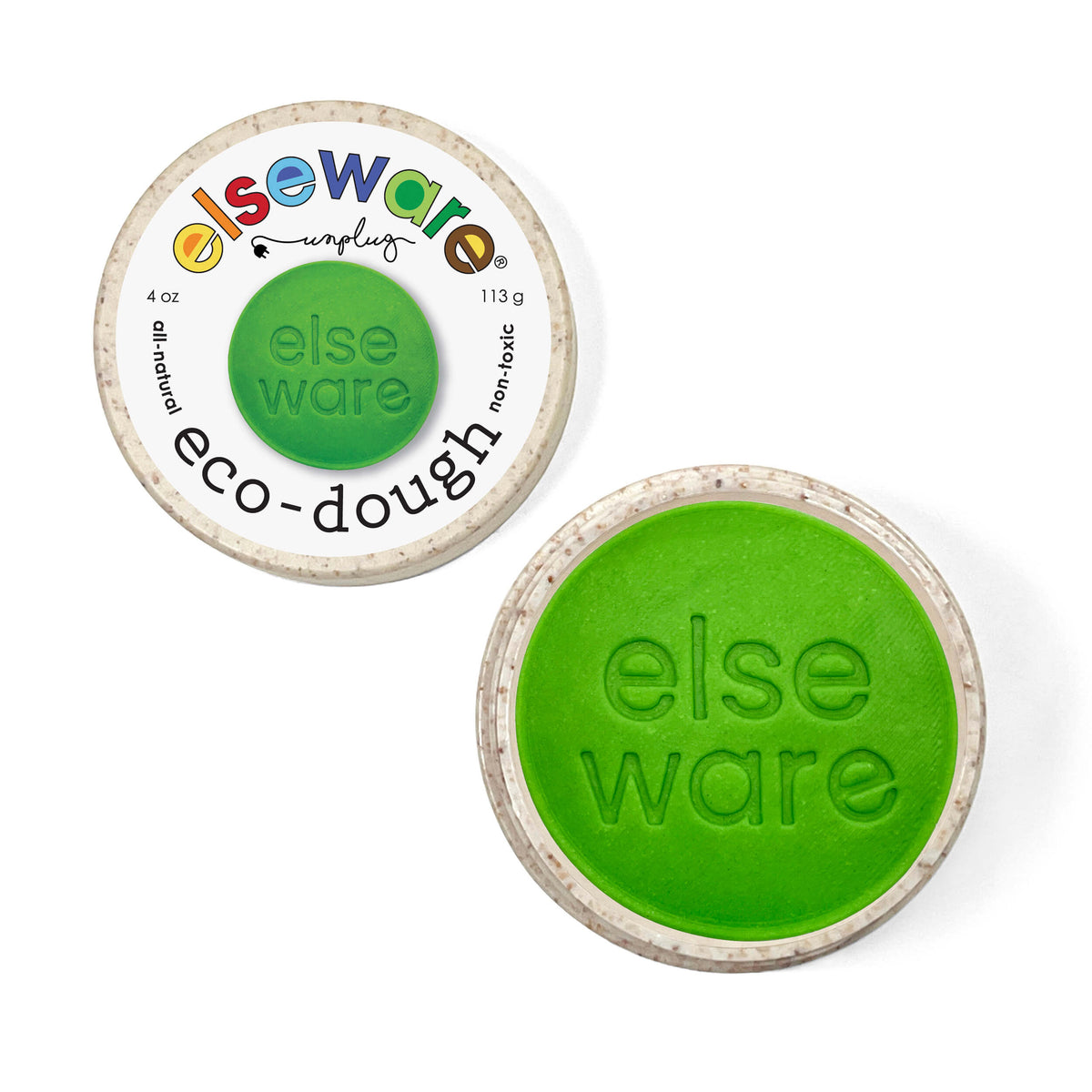 Eco-Dough (4-Pack) – Natural, Non-Toxic Multi-Colors — elseware unplug