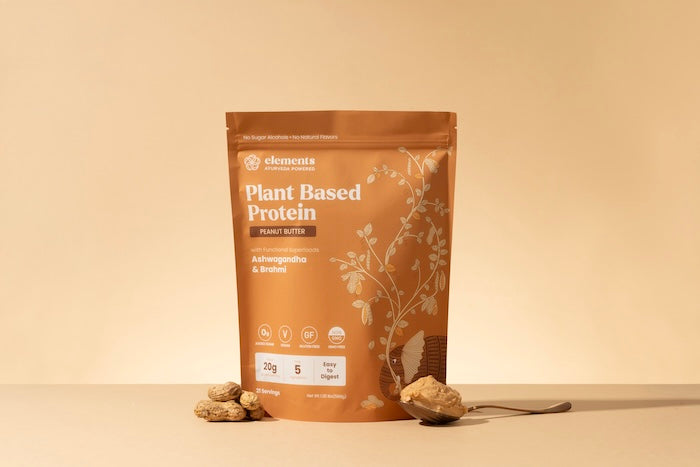 Plant Based Protein Powder: Peanut Butter (21 Servings) - view 3