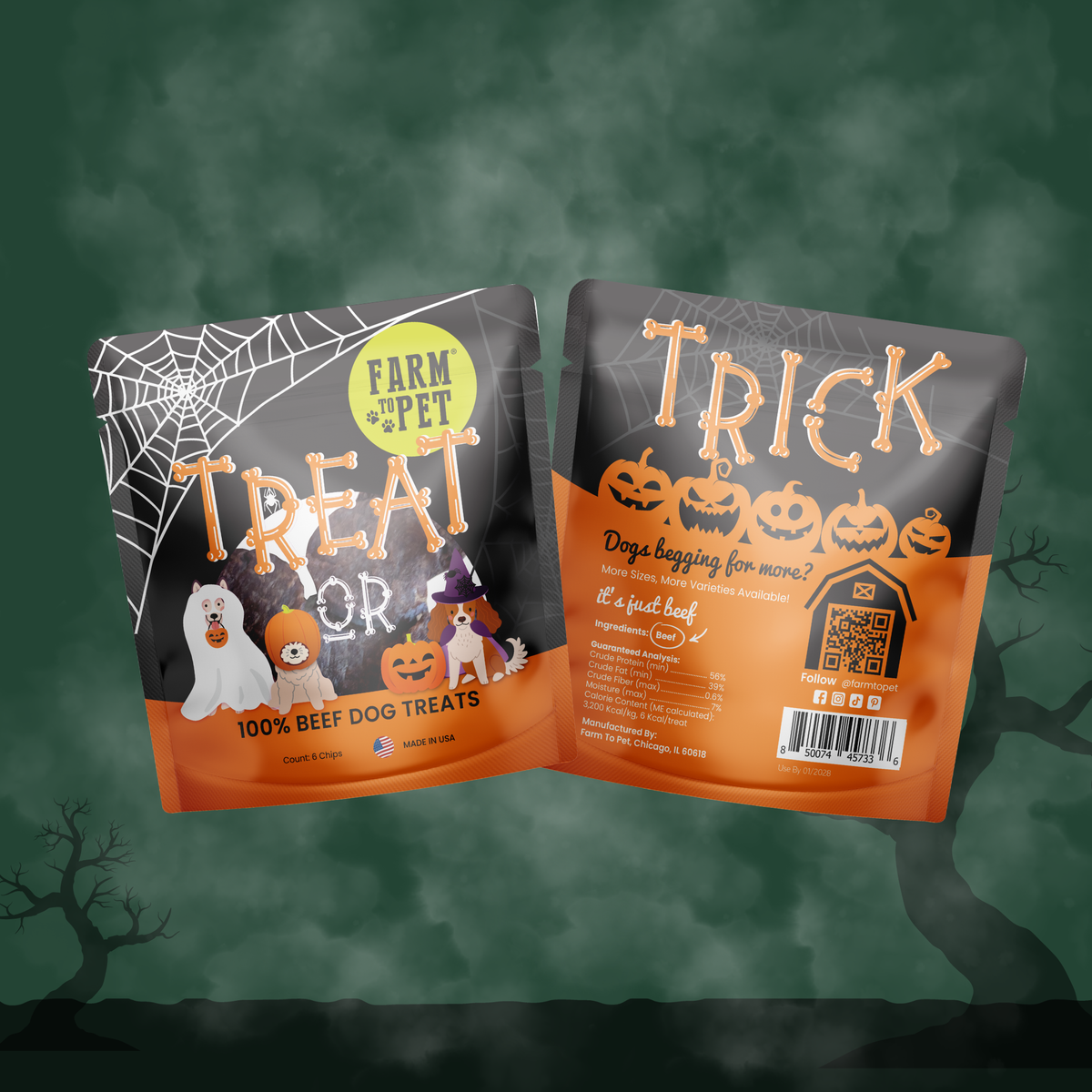 Halloween Dog Treat Snack Pack Bundle - Image 4