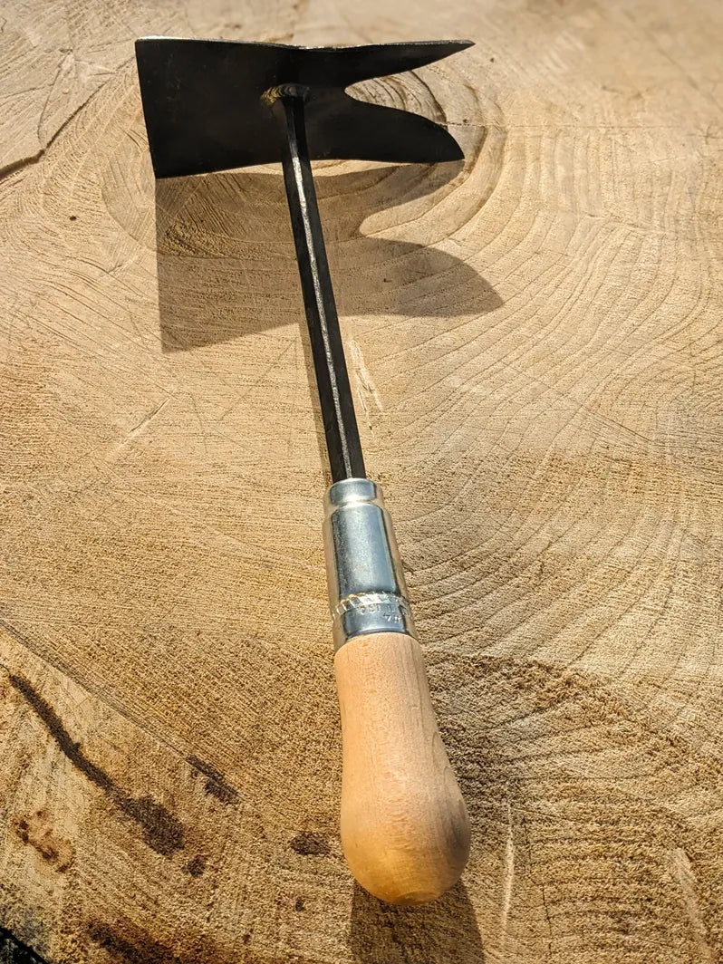 Grub Hoe, hand forged garden tool - view 3
