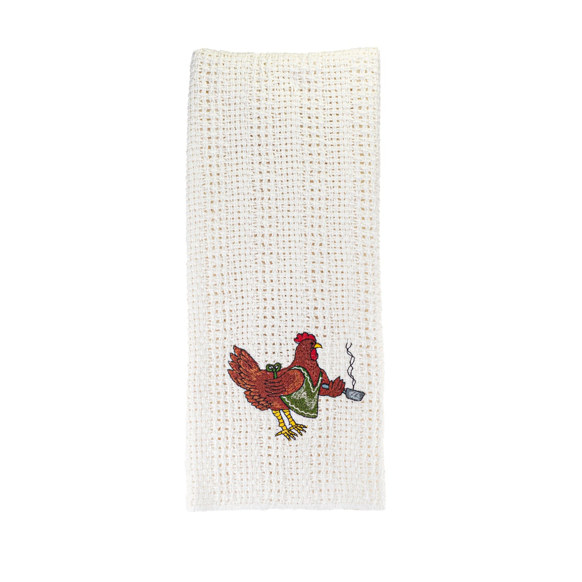 100% Cotton Novelty Embroidered Kitchen Towels 24" x 15"
