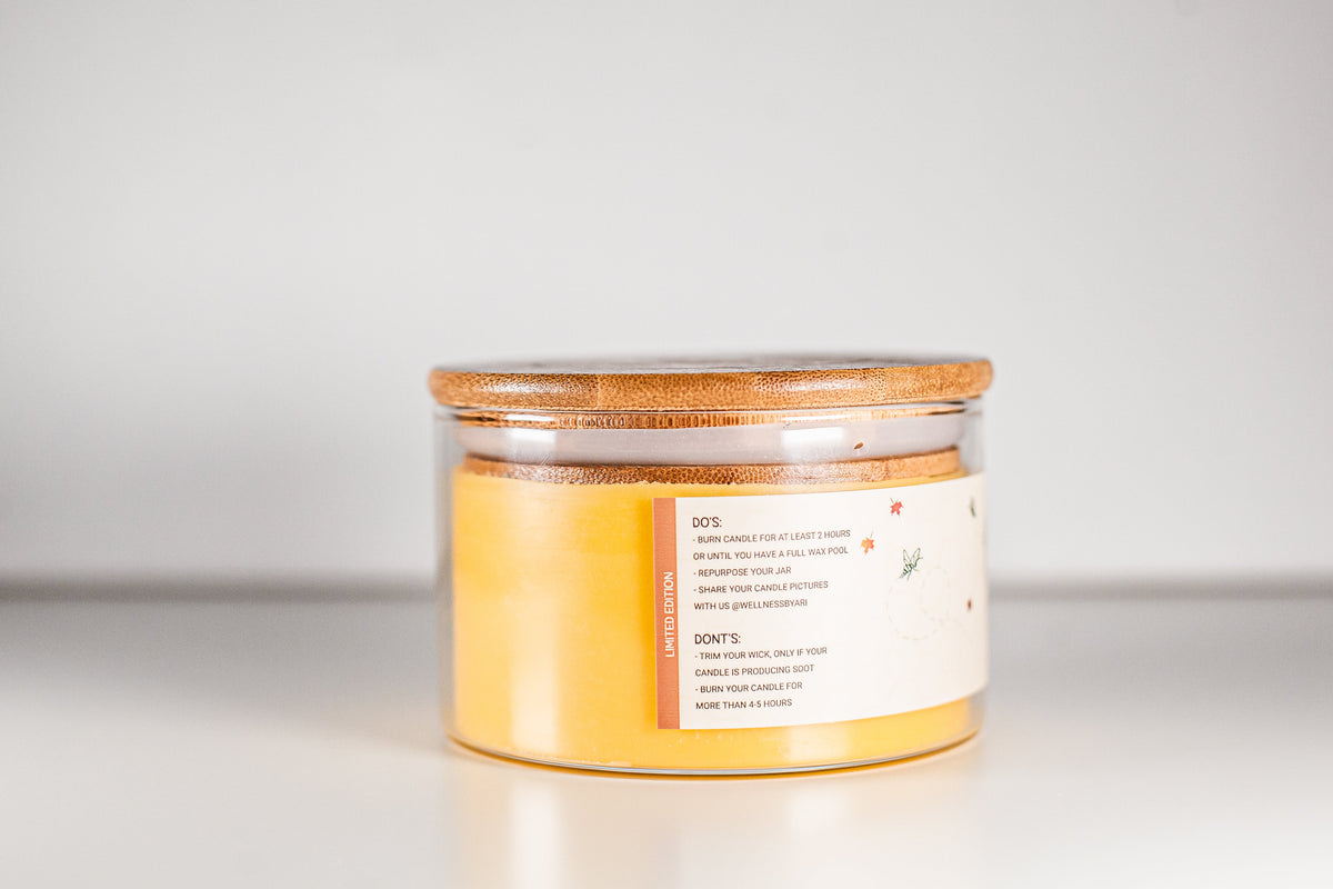 Autumn Spice Beeswax Candle |8 oz - view 5