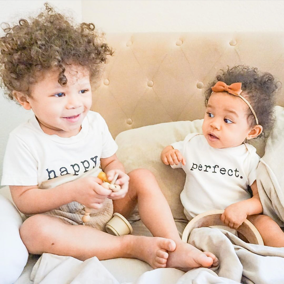 Perfect Organic Cotton Baby Bodysuit - view 4