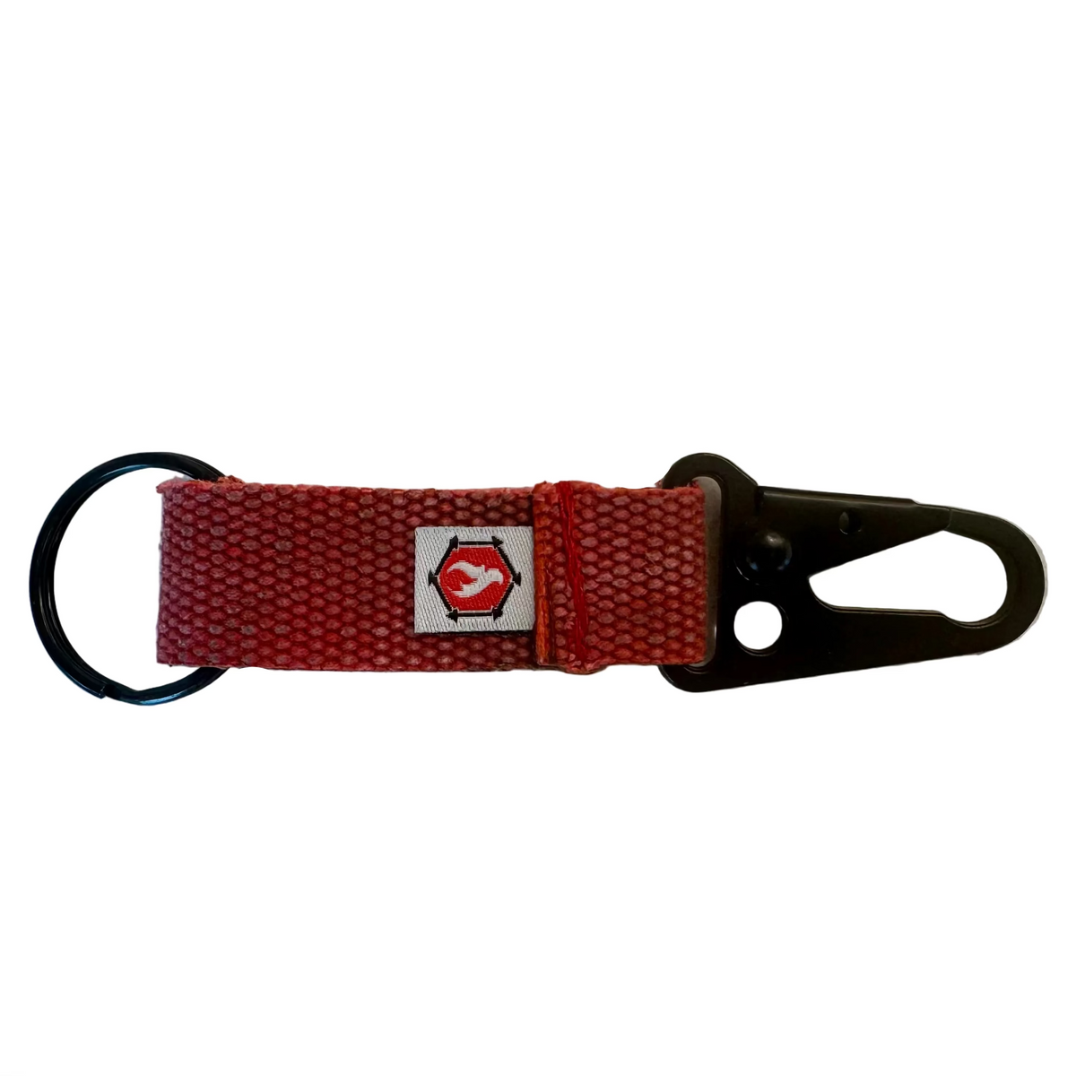 The Chauffeur - Firehose Edition - Durable keychain clip - RED