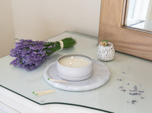 Lavender Blossom 3-Wick Candle - view 2