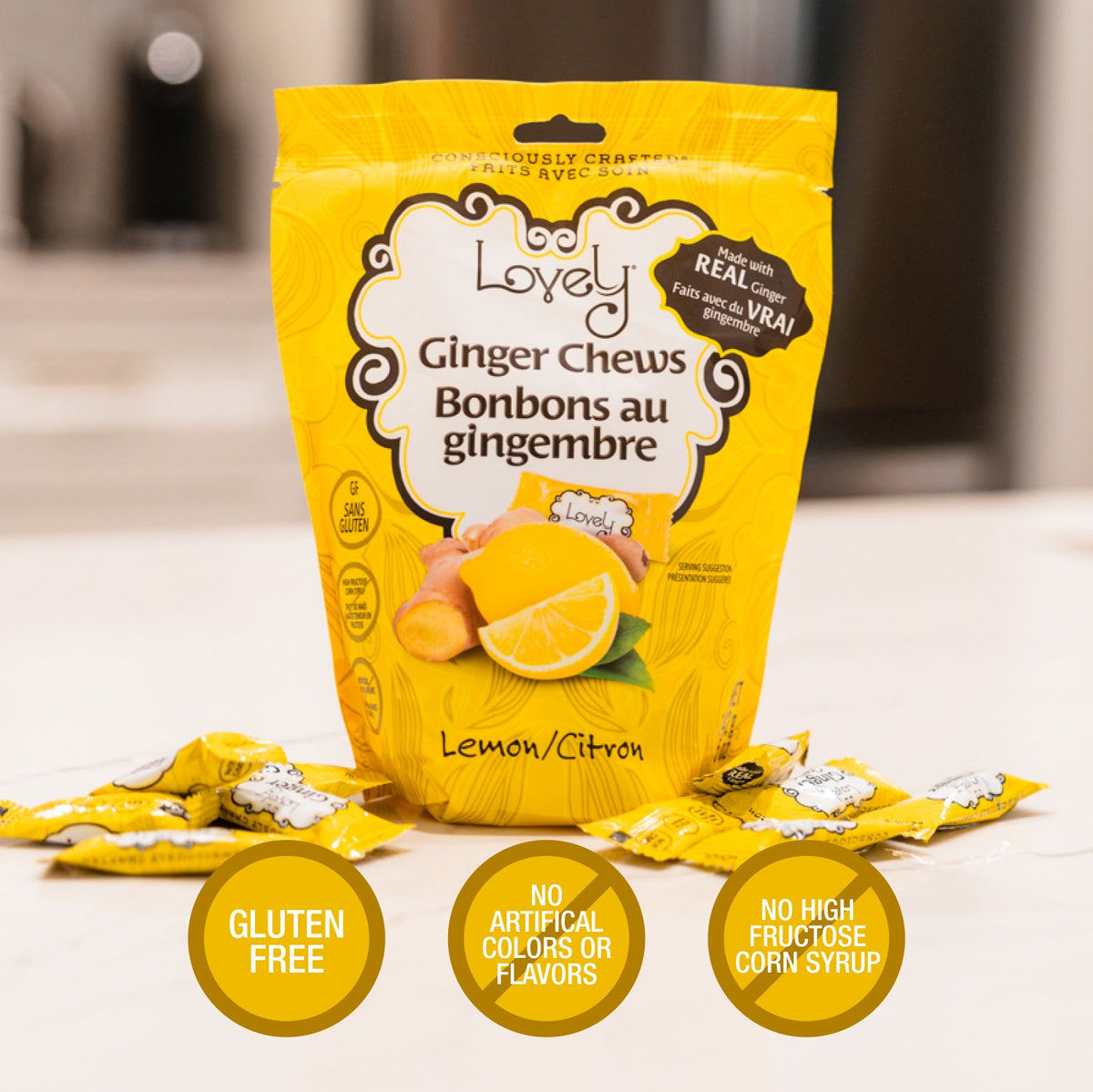 Lemon Ginger Chews - view 2