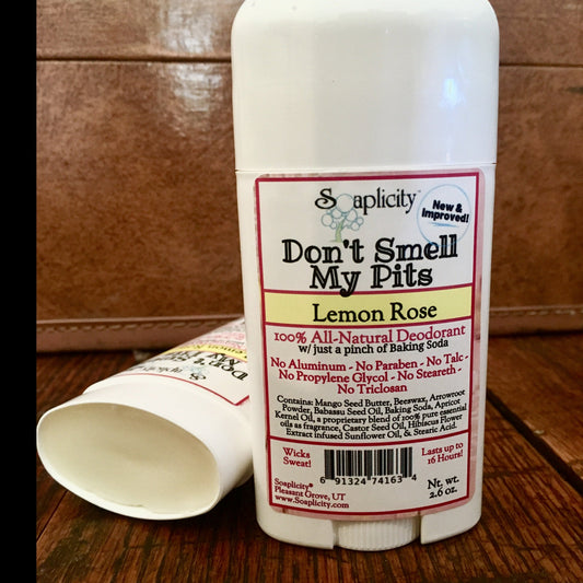 Don't Smell My Pits Natural Deodorant - Lemon Rose - view 2