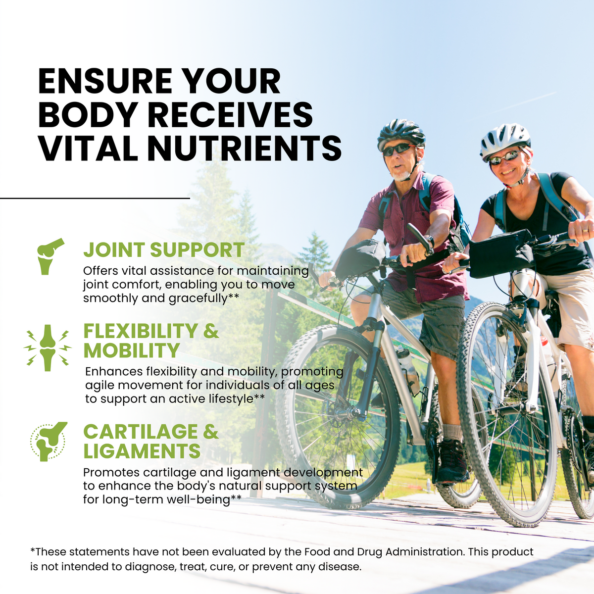 Halal Joint Support with Glucosamine + Turmeric + Chondroitin Tablets - view 3