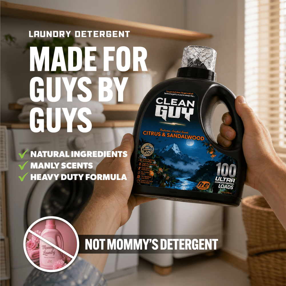Heavy Duty Premium Laundry Detergent (100 Loads) - CITRUS & SANDALWOOD