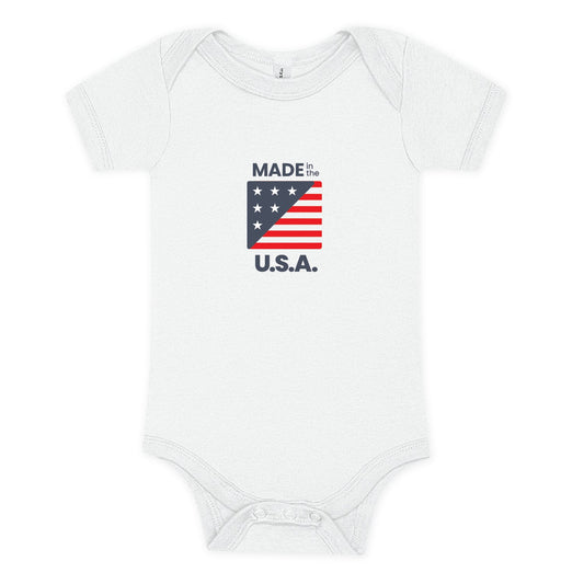 100% Airlume Combed, Ring-Spun Cotton Onesie - view 2