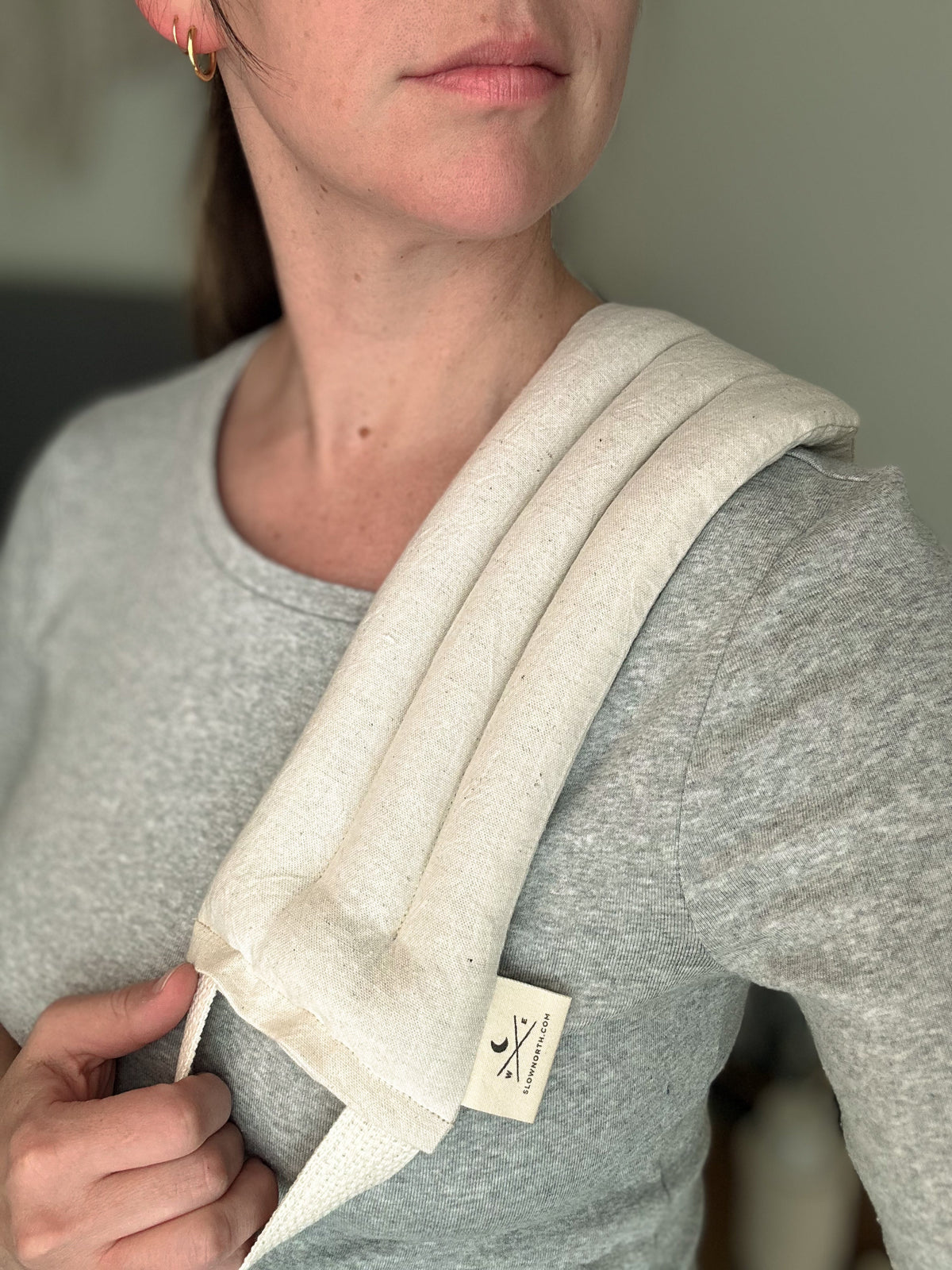 Eye Mask + Neck Wrap Bundle - Natural - view 5