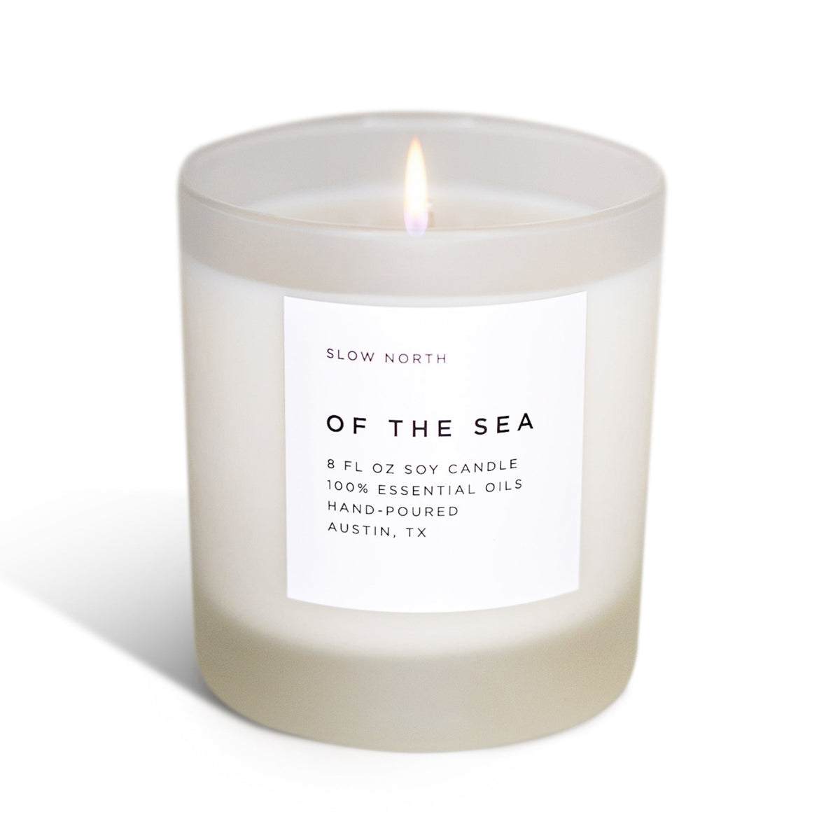 Of The Sea - Signature Soy Candle - Eucalyptus, Lavender & Peppermint