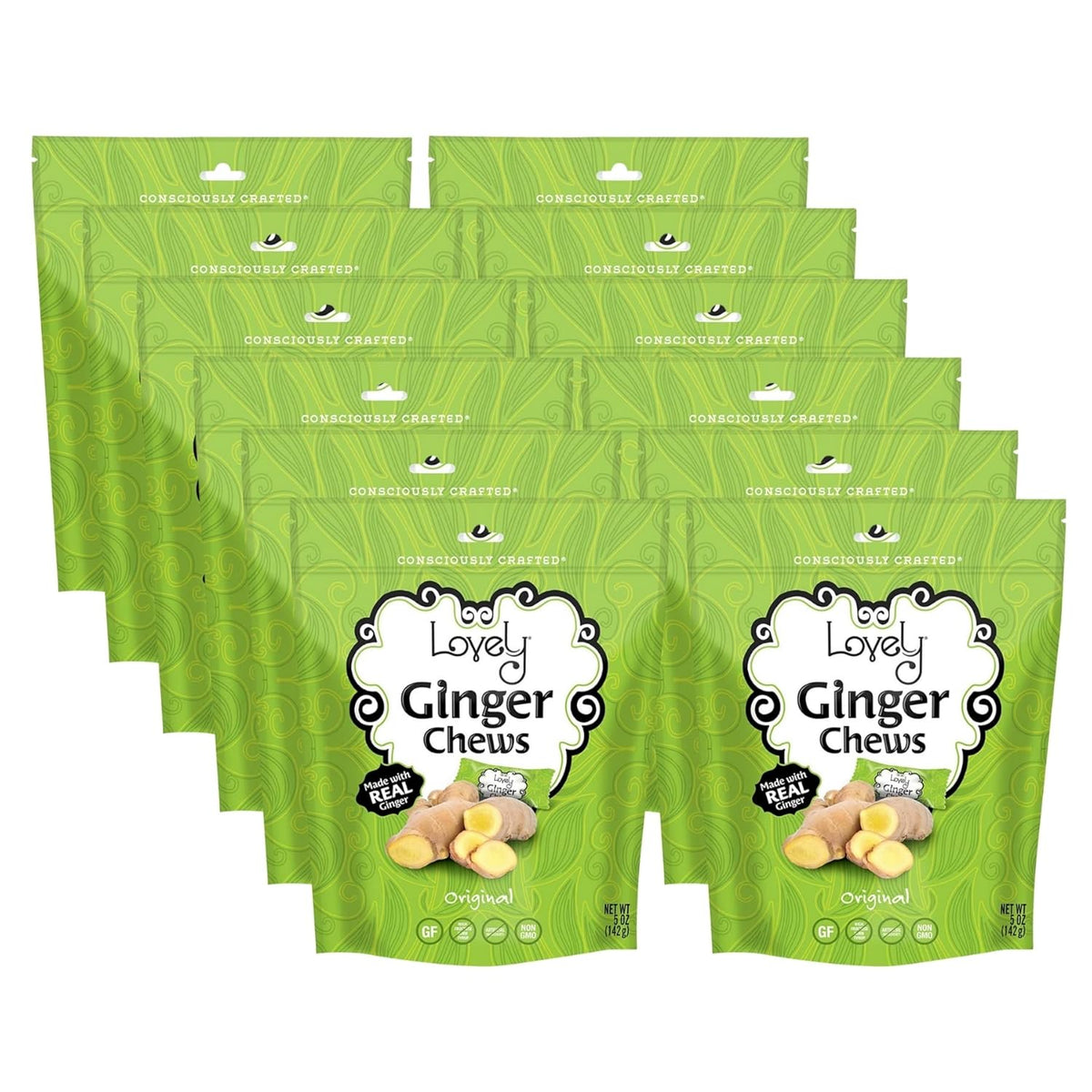 Ginger Chews - 12-Pack (5oz) - view 7
