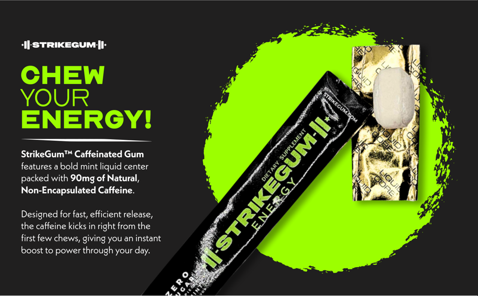 Strike Premium Energy Gum - Tray - view 7