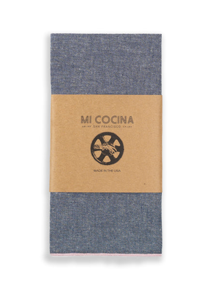 CHAMBRAY NAPKIN The Puerto Rico Collection - Guava - view 7