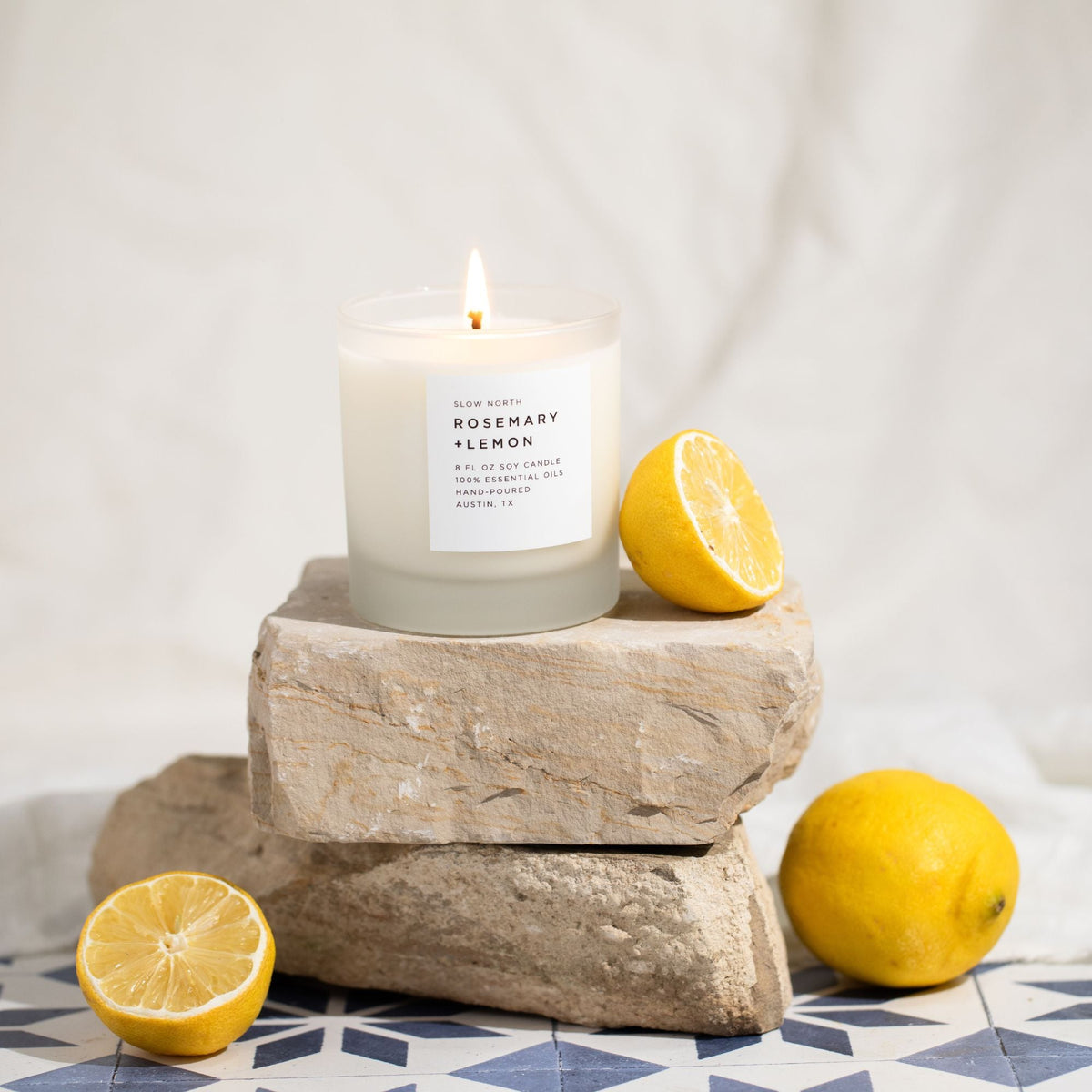 Rosemary + Lemon - Signature Candle - view 2