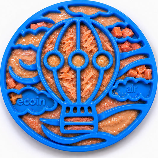 Air Nylon eCoin Lick Mat for Dogs - Durable Enrichment Toy - SodaPup - view 2