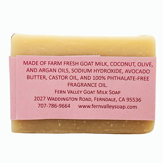 Handmade Goat Milk Shampoo Bar | Argan Oil & Avocado Butter | Flirty Floral Scent - Image 2