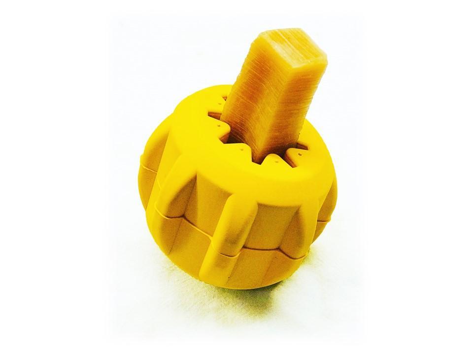 Gear eDispenser - Durable Rubber Yak Chew Holder & Treat Pocket - view 6