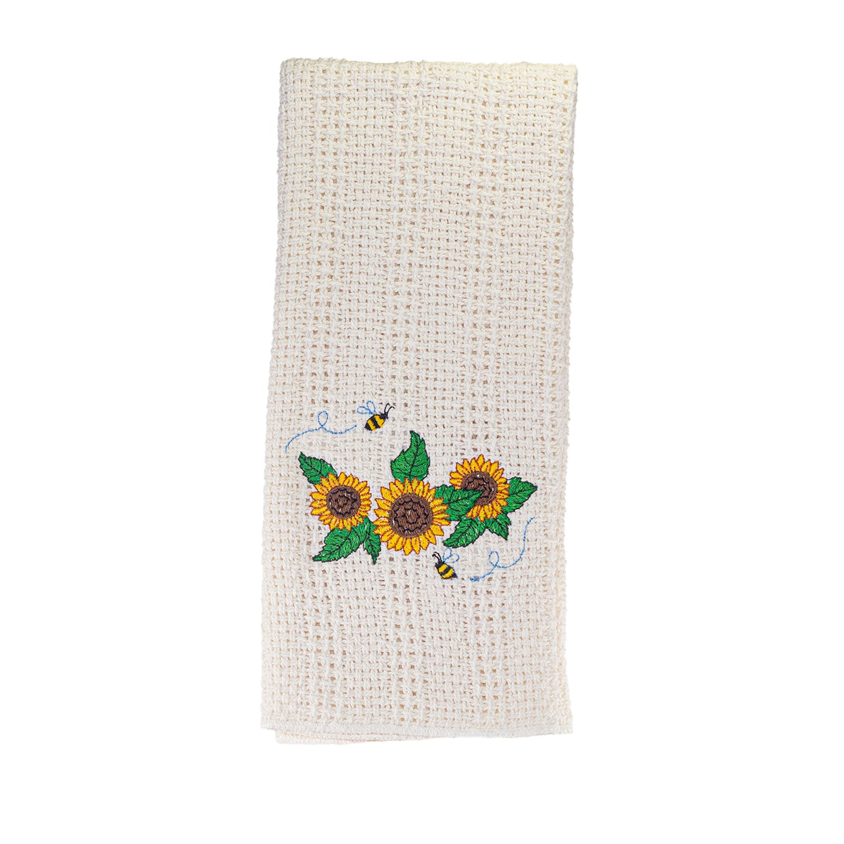 100% Cotton Novelty Embroidered Kitchen Towels 24" x 15"