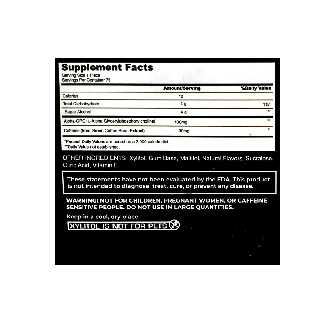 Strike Premium Energy Gum - Tray - view 4