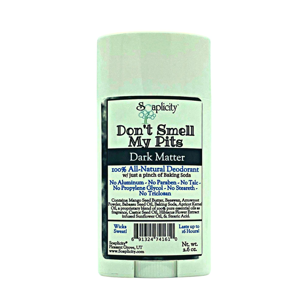 Don't Smell My Pits Natural Deodorant - Dark Matter - view 3
