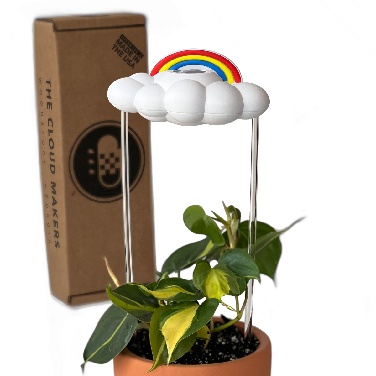 Original Dripping Rain Cloud with Rainbow Charm - view 5